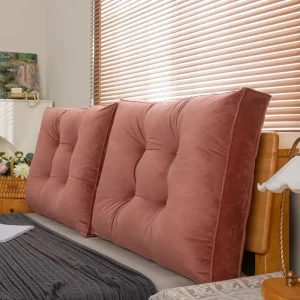 ⚡Coussin de dossier canapé matelassé bordeaux